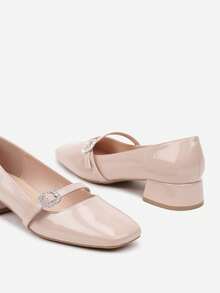 Elegante Mary-Jane-Pumps – klassisch und vielseitig – Damenschuhe für Freizeit, Beruf und Büro - Babypink - Übersicht 6