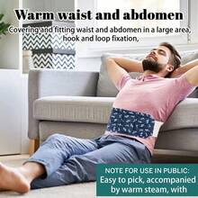 20 parches desechables para calentar la cintura, adecuados para trabajadores de oficina, alivio del dolor de espalda para hombres