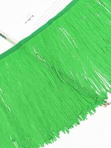 2码流苏花边蕾丝用于缝纫配件宽边饰流苏拉丁舞服装流苏DIY服装用品艺术工艺品家居园艺