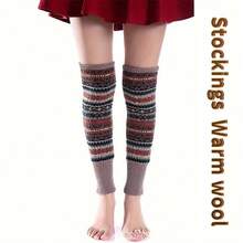 Stacking Socks Autumn And Winter Camouflage Bohemian Thicken