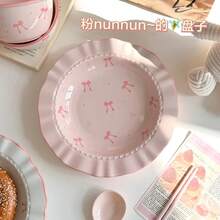 Cabin Kangaroo Bow-Tie Shaped Bowl, Suitable For Cereal, Soup, Rice, Salad, Breakfast, Yogurt - Cute And Novel Spoon Tableware, Great For Desserts And Ice Cream, Durable And Dishwasher , Ideal Gift For Christmas, Labor Day And Halloween. Dessert Spoon, Breakfast Tableware, Fashionable Dinnerware, Decorative Cutlery, Quality Material, High-Quality Spoon, Home Decor Set, Serving Spoon, Home Cooking, Dessert Lover