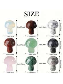 Mini grappe de cristaux d'améthyste - Pierres précieuses polies, parfaites pour la décoration intérieure et la guérison énergétique, tailles assorties (1/8/15/30 pièces) - couleur aléatoire - Voir 2