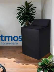 Cubierta para lavadora/secadora para máquina de carga superior, cubiertas antipolvo para lavadora - resistente al agua, anti-UV y resistente, a prueba de sol, se ajusta a la mayoría de lavadoras/secadoras del mercado, bolsa, organizador, almacenamiento