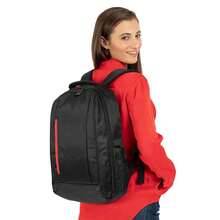 Shugon Kiel Urban Laptop Backpack (Black/Red) - Black - View 4