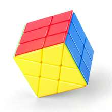 sengso 风车魔方 2x3 外星人系列魔方 适合初学者益智玩具 儿童拼图玩具 高品质儿童玩具 - 彩色 - 查看 5