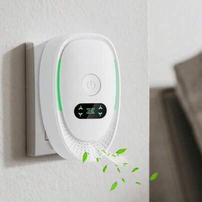 Hailicare منقي الهواء السلبي المنزلي الصغير، مولد أيونات سالبة محمول، منقي هواء هادئ التشغيل، منعش الهواء الأيوني لرائحة الحيوانات الأليفة والمطبخ والغبار والدخان