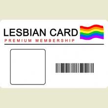 1张个性化同性恋卡片，可定制照片，女同性恋卡片，高级终身会员资格，玩笑表情包，搞笑礼物，恶作剧礼物，圣诞装饰，多功能，装饰性，可重复使用，精致，时尚，高品质，色彩缤纷，现代，定制，个性化，独特，送给他的理想礼物，送给她的理想礼物，男友，爸爸，女友，妈妈，家人，朋友，茶室，家居，花园，办公室，周年纪念日，情人节，母亲节，生日，父亲节，毕业典礼，婚礼，乔迁之喜，定制家居装饰用品，家居房间装饰礼物，办公室装饰，优雅生活