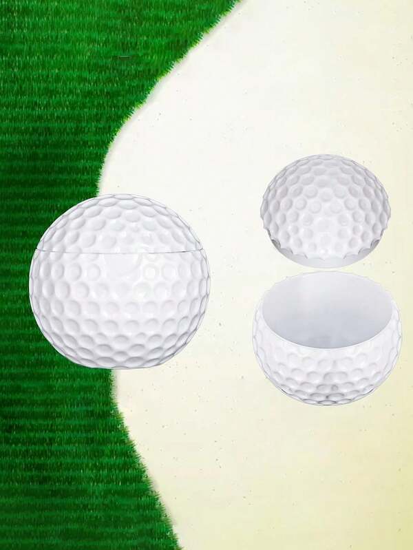 1/3 PCS Golf Ball Small Cup Set - Reusable, Insulated, Shatt-Resistant, Round Sports-Themed Drink, Suitable For Christmas, Halloween, Thanksgiving, Father's Day.