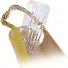 8 Silicone Material High Heels With Anti Slip Inner Lining, Wear-Resistant And Durable Invisible Patch On The Back