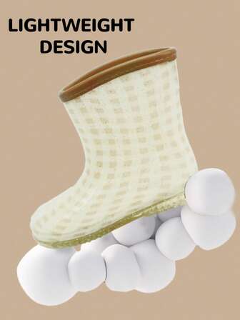 New Children's Rain Shoes Middle Calf Waterproof And Non-Slip Durable Rain Shoes Suitable For Toddler Girls