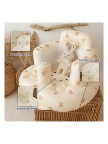 Inflatable Baby Chair (47 * 49 * 35 Cm). Bluelander - Beige - View 3