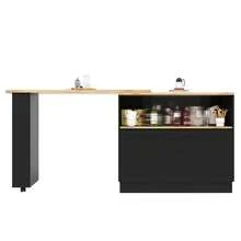 Buffets & Sideboards - Black + MDF - View 10