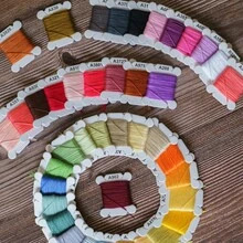 40/50/80/120 Color Embroidery Thread DIY Cotton Multi-Color Embroidery Yarn Sewing Embroidery Thread Set With Organizer Box Threads Embroidery Thread, Colorful Cross Stitch Thread, Embroidery Yarn Set, Embroidery Starter Kit DIY Craft