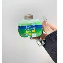 Creative 3D Apple Wireless Earphone Anti-Drop Protective Case Cover Compatible With AirPods Wireless Earphone Case, Scratch-Resistant And Anti-Fall - Clear - View 10