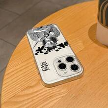 Funda de teléfono Anime Vagabond Miyamoto Musashi compatible con iPhone 16E, 16, 15, 14, 13, 12, 11 Pro Max, X, XR, XSMAX, 8, 7 Plus, TPU transparente suave en la parte trasera - Color transparente 1 - Ver 6