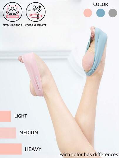1/3 piezas Bandas elásticas para presionar los empeinesdurante el entrenamiento de ballet, vendas para los pies, banda de estiramiento para prácticas de danza y artes marciales