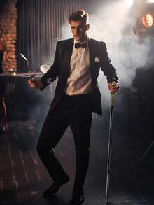 1PC King's Costume Cane, 81 CM Long, Antique Golden Item, Suitable For Jazz Dance, Role-Playing Accessories, Halloween Costumes Party Props (Adjustable Length, Suitable For All Ages)