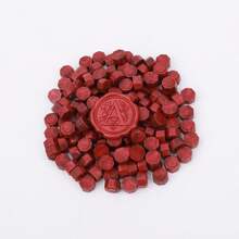 200 颗/包八角形封蜡珠，用于印章、手工制作卡片信封装饰、婚礼请柬、礼品包装、信封封口、派对请柬、剪贴簿、火漆封蜡珠 DIY - 多色 - 查看 36