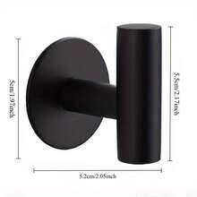 Gancio in acciaio inossidabile per accessori da bagno, appendiabiti da parete moderno per bagno, cucina, accappatoi, vestiti, autoadesivo per bagno, hotel, garage, piscina, accessori per la casa