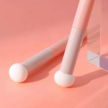 5件套化妆刷及海绵套装 - 遮瑕/散粉/唇刷 + 蘑菇头海绵 + 圆形美妆蛋 | 柔软刷毛，打造无瑕妆容，适合遮盖痘疤/大面积遮瑕，干湿两用，多功能全脸化妆工具，包含粉底刷、遮瑕刷、腮红刷、修容刷、腮红刷、古铜粉刷、散粉刷、粉底刷、腮红刷 - 彩色 - 查看 6