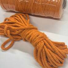 4 毫米 10 米绳编织扭纹花边绳 100% 天然适用于手工家居装饰 DIY 工艺品