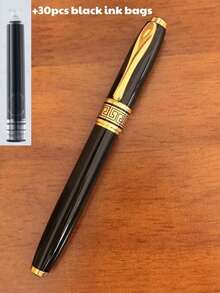 [Custom] Provide 1pc High Quality Custom, High-Quality Heavy Metal Feel, 0.5 Tip Steel Pen, With 1pc Gift Box Pocket Clip - Smooth Writing, Refillable Medium Nib, Comes With 2pcs Refills, Elegant Gift Box, Personalized Business Gift - Unique, Thoughtful Pen Gift Set For Coworkers, Friends, Family, Christmas, Back To School, Graduation, Father's Day, Thanksgiving, Valentine's Day, Mother's Day, Teacher's Day - Multicolor - View 92