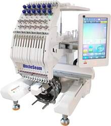 Compact Embroidery With 12 Needles, 1200SPM Speed, 10" Screen, 8x12 Embroidery Area, Flat, Hat,-Shirt Etc. (12 Needles) - 15 Needles - View 13