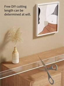 Transparent Edging Protective Anti-Collision Strips, Thickened & Widened, Glue-Free Home Use Table Corner Protection Cover, Wall Corner Soft Pad - Clear - View 10