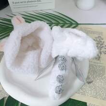 1st & 2nd Generation Labobo Macaron 17cm/15cm Plush Hanging Ornament Doll Clothes For Labubu Angel & Boss Suit