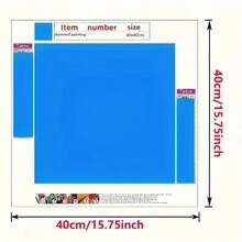 1 件圣母玛利亚钻石画套装，DIY 5D 全圆钻石刺绣马赛克工艺品，节日礼物，手工创意艺术，适用于家庭和办公室墙壁装饰，无框，帆布材质 - 彩色 - 查看 4
