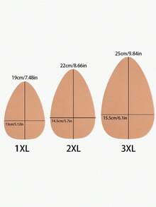 2 cặp băng dán nâng ngực vô hình, màu da/cà phê/đen, phù hợp với cỡ cúp B-E, băng dán ngực không lưng có thể tái sử dụng cho phụ nữ ngực lớn, trang phục cô dâu. - Nhiều màu - Xem 8