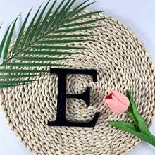 10/20厘米亚克力镜面墙贴，自带可移除字母：A-Z - 亚克力镜面层（带保护膜）+ 1厘米厚粘性泡沫背衬。双层设计营造3D效果；单层使用则呈现简约轮廓。非常适合定制姓名牌、办公室励志标语等。 - 黑色 - 查看 30