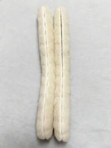 4pcsNatural Lamb Fleece Insoles Men Women Winter Keep Warm Insole Soft Wool Thicken Shoepad Cashmere Shoes Insert Thermal Shoe Pads - White - View 16