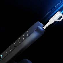 The Smart Door Lock Offers Four Unlocking Methods: Fingerprint Unlock, Password Unlock, Key Unlock And Remote Unlock. This Enables You To Open The Door More Conveniently.