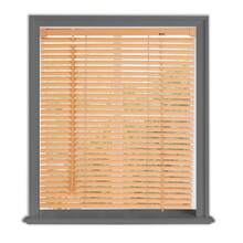 Lister Cartwright 25mm PVC Venetian Blinds Windows Blind - Light Wood Textured - View 5