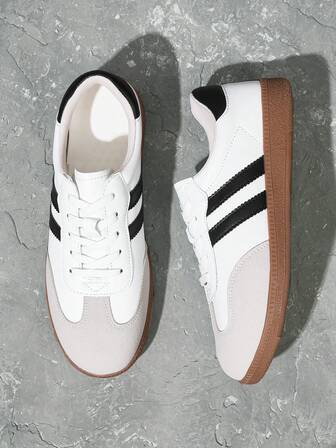 Zapatillas de cuero casuales para hombre, zapatos deportivos versátiles de estilo retro, para otoño