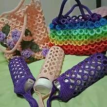 50/100/200/300個鉤針環、包形環、O型環、2cm塑料圓盤，適用於製作圓形、裝飾背包及寵物咀嚼配件 - 彩色 - 查看 6
