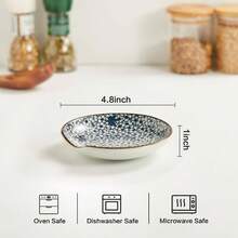 Graduated Bowl - Blue and White. - View 4