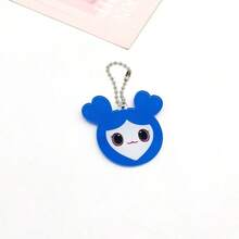 A Set Of /1 Piece Of Twice LOVELYS Cartoon Character Pearl Chain Double-Sided Acrylic Keychain Pendant Accessories, Christmas Gift (Style Random) - Multicolor - View 9