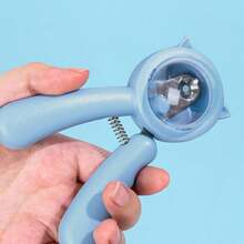 2pcs Stainless Steel Cat Nail Clipper, Anti-Splash Round Hole Pet Nail Trimmer