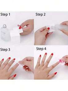 200 buc șervețele demachiante pentru unghii cu gel, șervețele fără scame, hârtie, dischetă, instrument de machiaj, en-gros