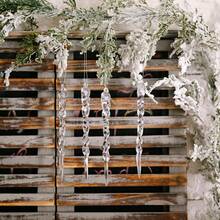 ¡RecomendadoTOYANDONA 36 Piezas Adornos De Navidad Decoración De Cristal Colgantes Carámbanos Adornos De Árbol De Navidad¡Top de Temporada - 1 - Ver 7