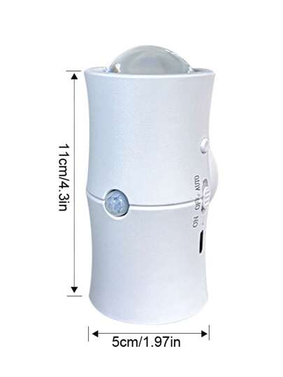 Wireless Motion Sensor Wand Light, USB Rechargeable RGB Changing Automatic Lamp Home, Corridor, Stairs, Bedside, Ambient Night Verlichting view 2