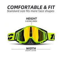 Hot Motorcycle Glasses Men Motocross Goggles Helmet MX Moto Dirt Bike ATV Ski Outdoor Sports Glass Scooter Googles Mask Cycling - Multicolor - View 7