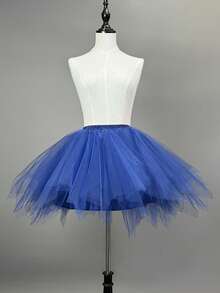 Váy tutu Giáng sinh cho nữ, váy lưới nhiều lớp với đường viền bất đối xứng, váy công chúa bồng bềnh, váy voan nhiều lớp, váy không gọng, thích hợp cho sân khấu lễ hội, tiệc tùng, biểu diễn, cosplay, khiêu vũ, trang trí lễ hội, váy lót cô dâu/phù dâu trong đám cưới, trang phục Giáng sinh, mùa hè, đi biển. - nhiều màu - Xem 16
