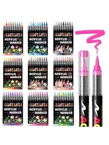 Sistema de tinta gratis Flysea de 9 colores/set, 81 colores en varios juegos de colores, nuevo lanzamiento de mejor calidad y mejor sensación de escritura, especialmente para pintores profesionales - Multicolor - Ver 22