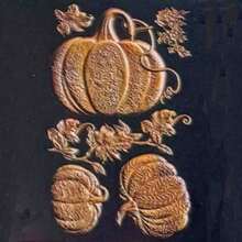 1 pieza Molde de silicona elegante de calabaza y hoja verde para Halloween, herramienta para decorar pasteles de fondant, molde de silicona, molde para caramelos, magdalenas y chocolate, accesorios de cocina, herramienta de repostería - Gris Claro - Ver 5