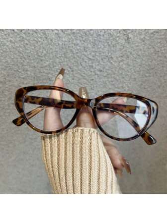 时尚百搭休闲复古玳瑁眼镜