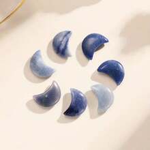 5/10/20pcs Opal Moon Curved Crescent Gemstones Polished Hole-Less Moon Crystal Decoration For DIY Jewelry Making- Perfect Cute Gift For Christmas And Birthday