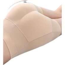 Butt Lifting And Enhancement Panties Shorts With Butt Padding, High Waist Shaping - 米色 - 查看 8
